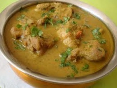 Preparate pui Chicken Korma