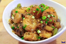 Fish and prawns Chilli prawns